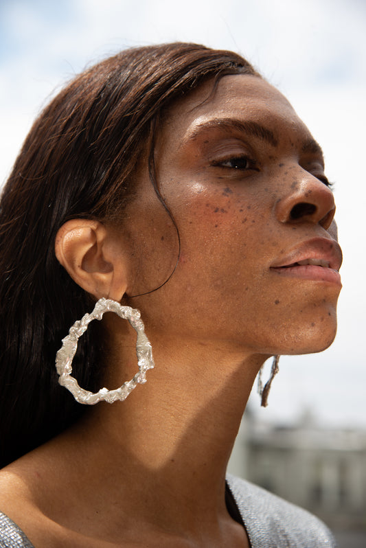 Fossil Hoop Earrings